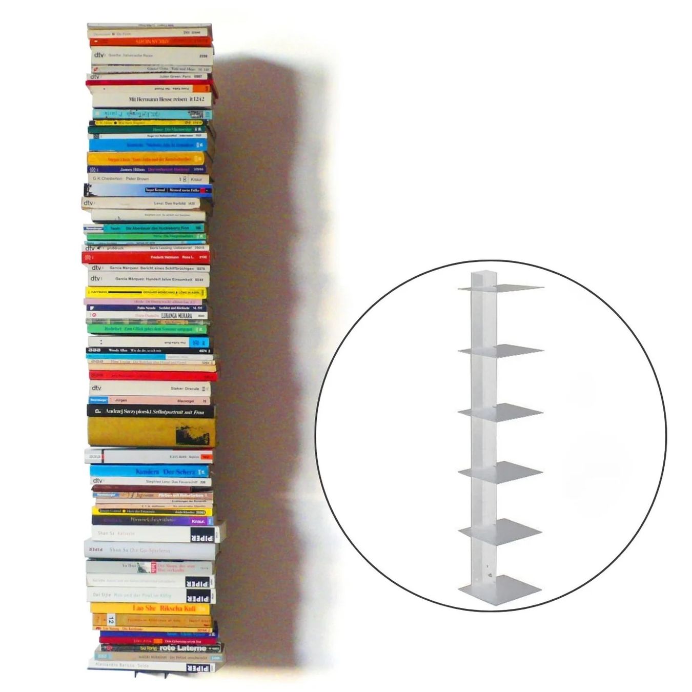 Sonstige Dekorationen & Accessoires: Haseform Bücherturm 90cm – Gebraucht aus Winterthur von nic_8g5h