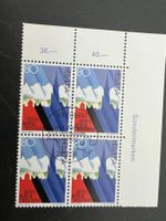 1991 Erstag gest.Viererblock mit Tab (K30)