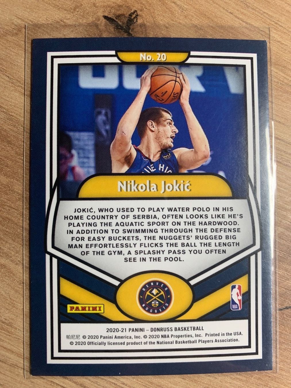 Nba Carte collezionabili: NBA Nikola Jokic Complete Players – Usato da Netstal venduto da Clutch79Cardz 1
