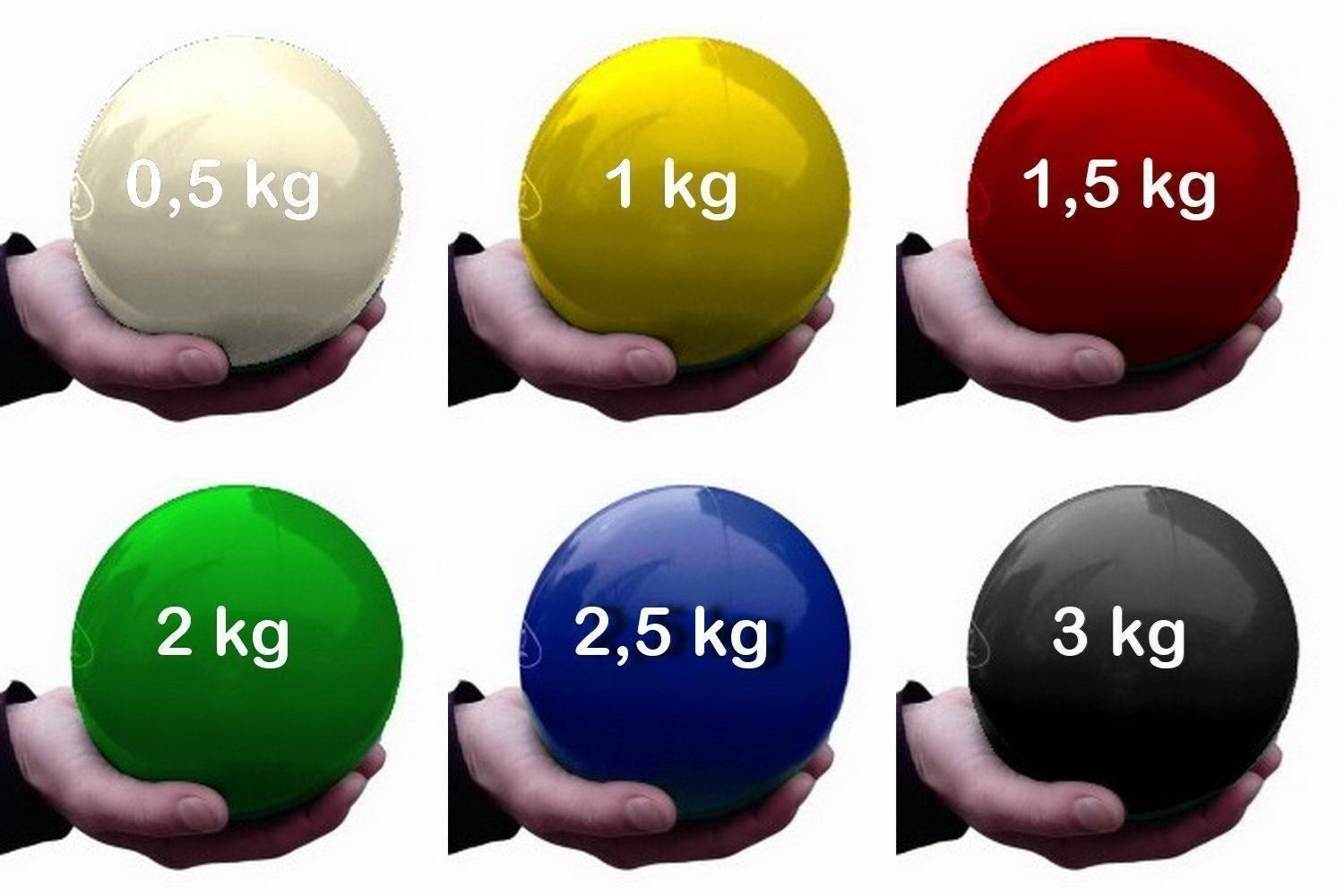 Manubri & Pesi: Gewichtsball 500 gr. – Nuovo e nell'imballaggio originale da Allschwil venduto da therapyshop 3