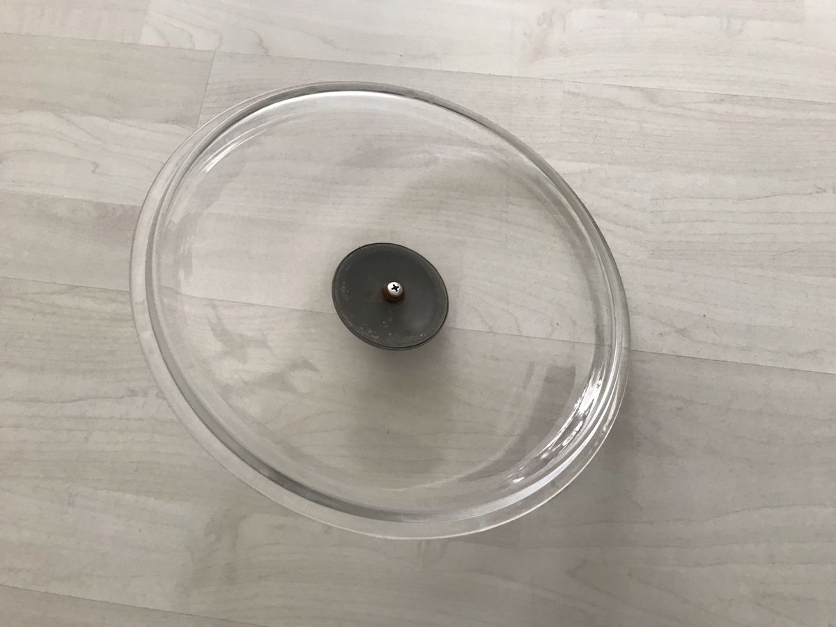 Padelle: Glasdeckel für Bratpfanne – Usato da Bremgarten AG venduto da Belana0 1