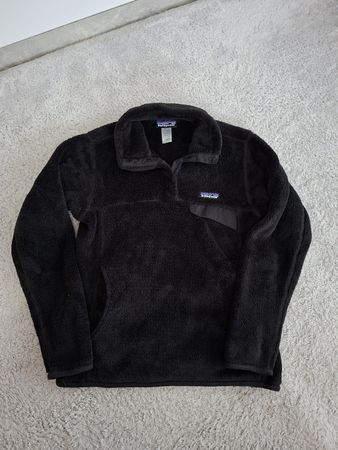 Pull Patagonia noir polaire femme taille S bon état
