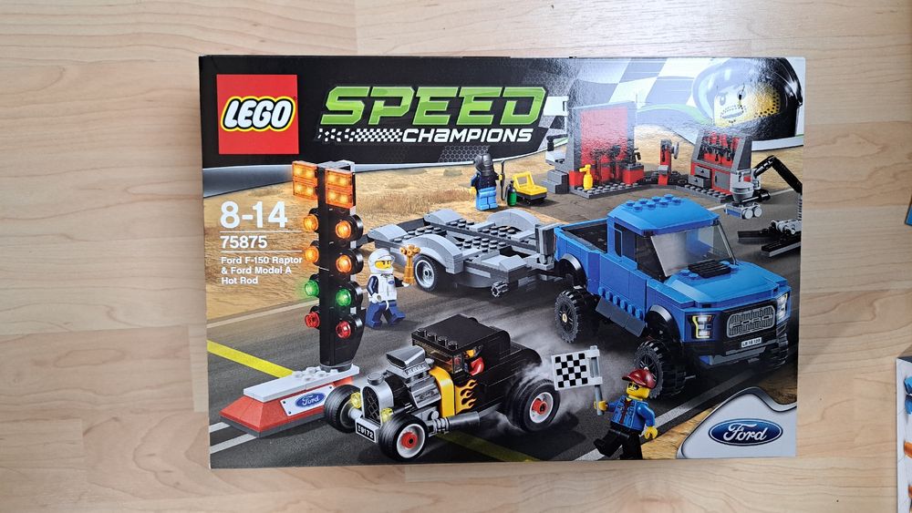 LEGO Speed Champions 75875 Ford F-150 Raptor & Hot Rod (Neu und ...