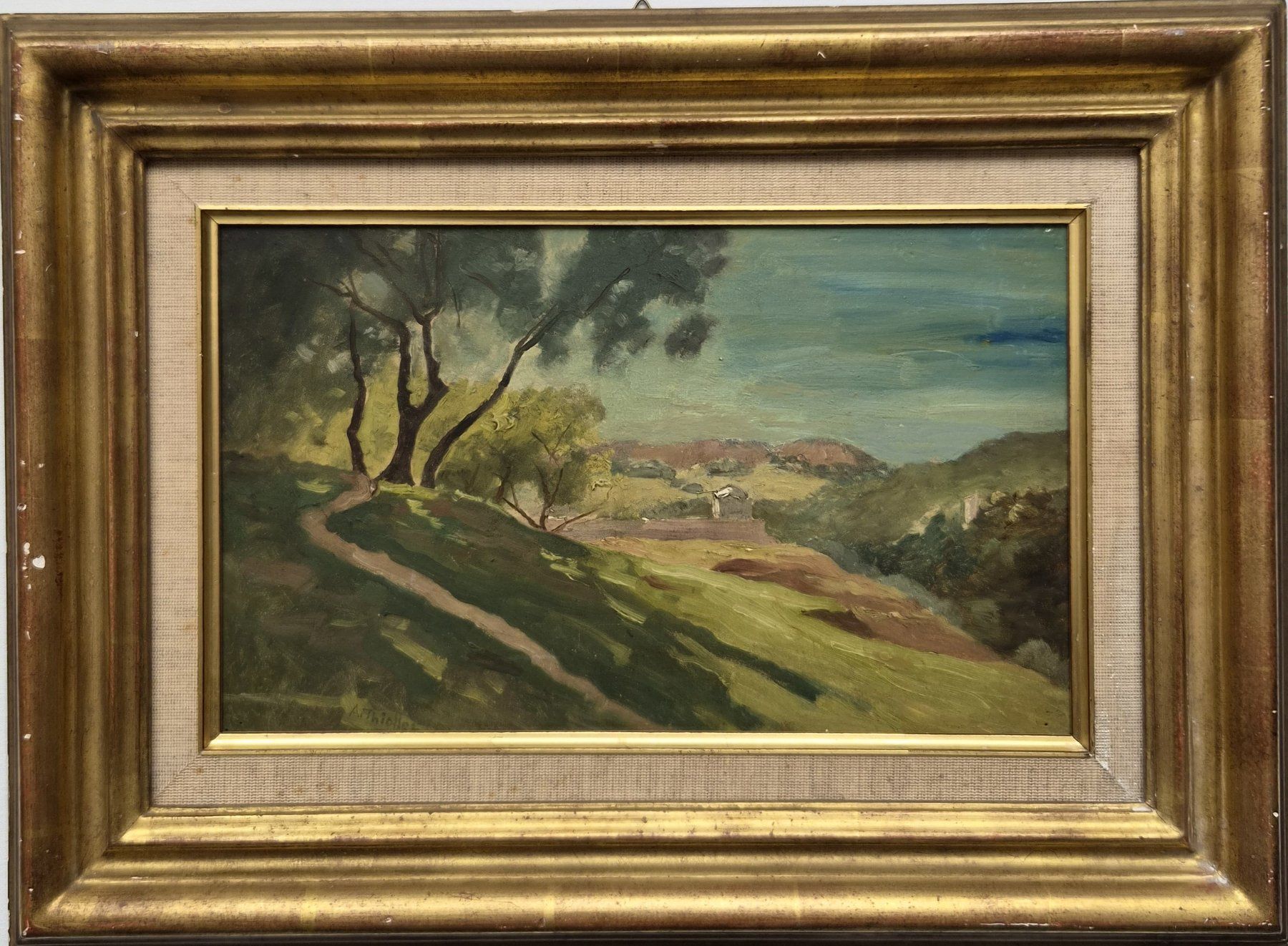 Dipinti: Alexandre Thiollet (1824 - 1895) – Usato da Biel/Bienne venduto da B.art