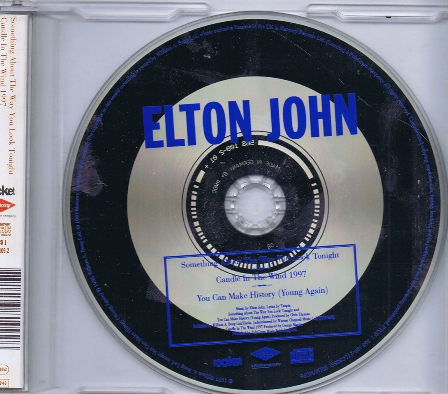 CD: Elton John / Candle in the Wind 1997 – Usato da Unterengstringen venduto da Lastchance 1