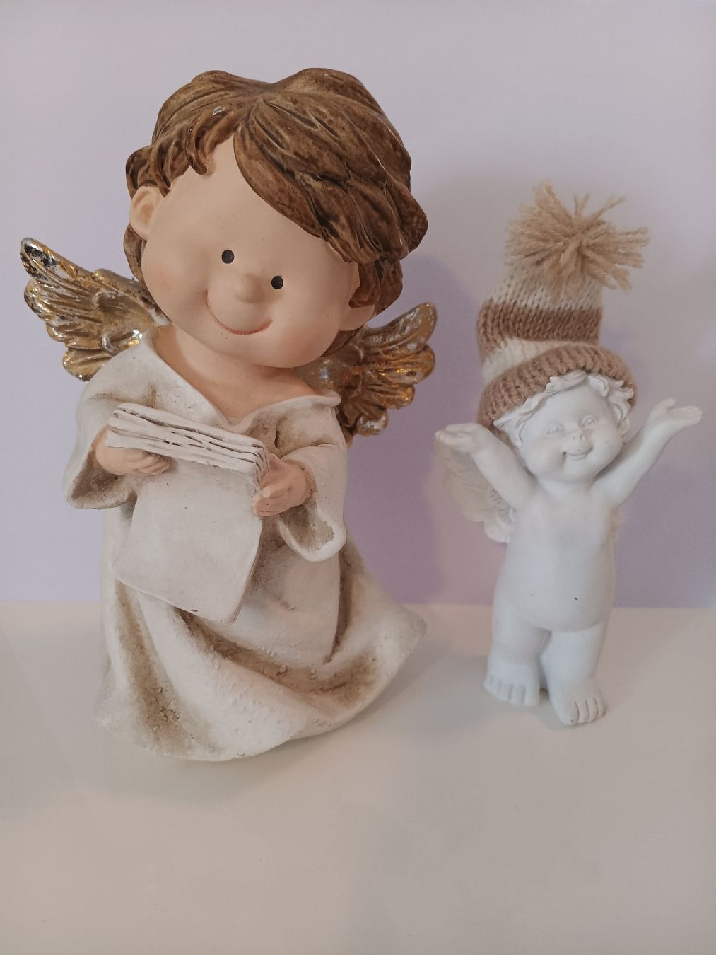 Statuette: 2 Engel Engelfiguren – Nuovo (secondo la descrizione) da Aarau venduto da Yeeaaah