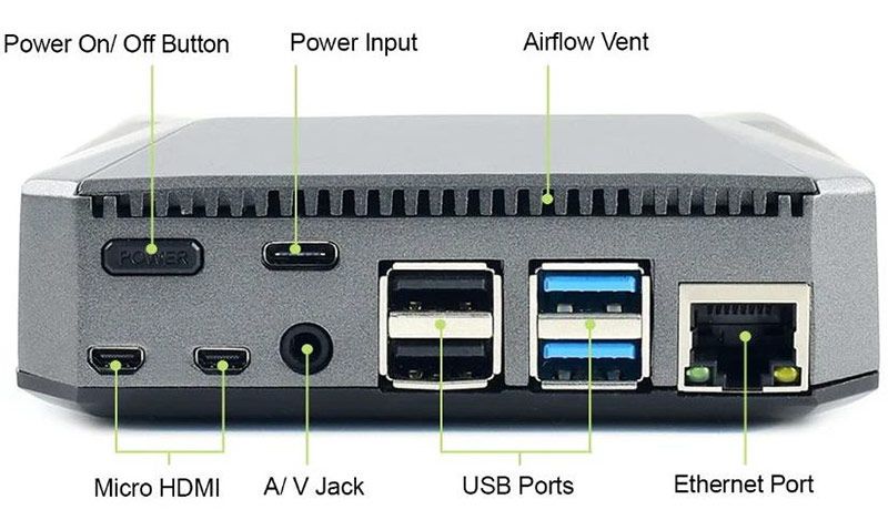 Raspberry Pi PC: mini PC Switcher 4GBRAM, 128GB ROM – Nuovo e nell'imballaggio originale da Dietlikon venduto da Salesmax 4