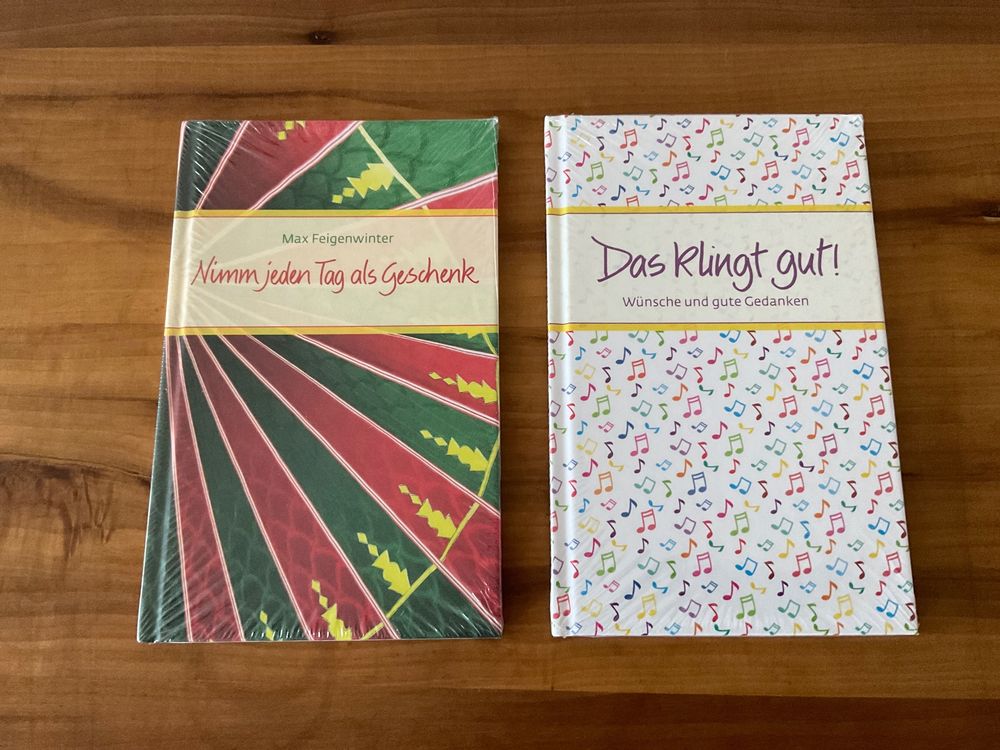 2 Bücher, neu (Nimm jeden Tag als Geschenk, Das klingt gut) Kaufen auf Ricardo