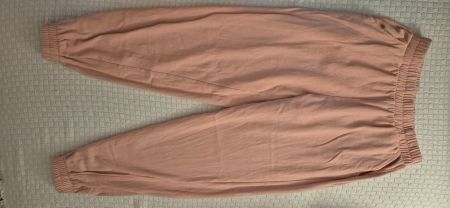 Peach Cotton Joggers - Comfortable & Stylish for Summer!