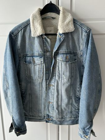 Neuwertige, warme Herren Jeans Jacke H&M, Gr. M