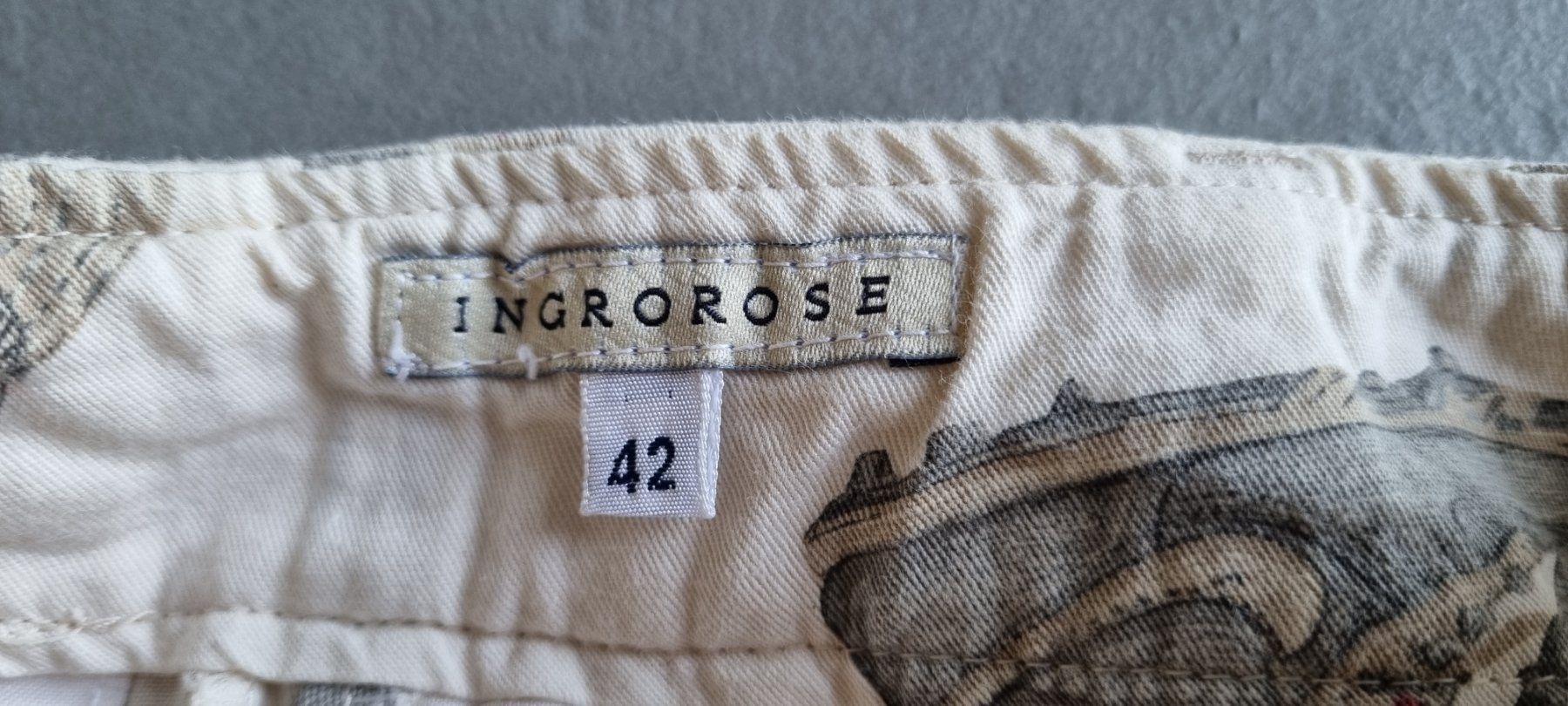 Pantaloni: Short INGROROSE taille haute 42IT 36CH 100% coton – Usato da vufflens la ville venduto da Veuveclicquot 6