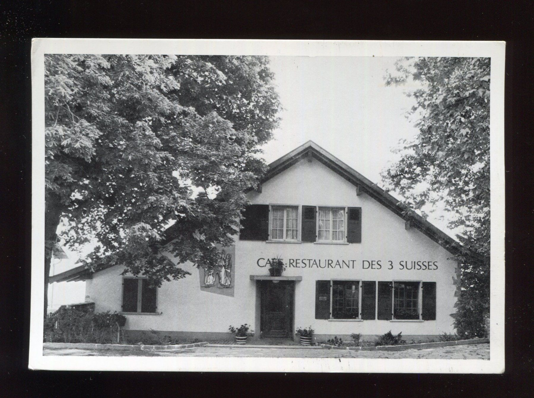 Cartoline postali: Jongny, Café-Restaurant des 3 Suisses – Usato da Aarau venduto da Elmaar41