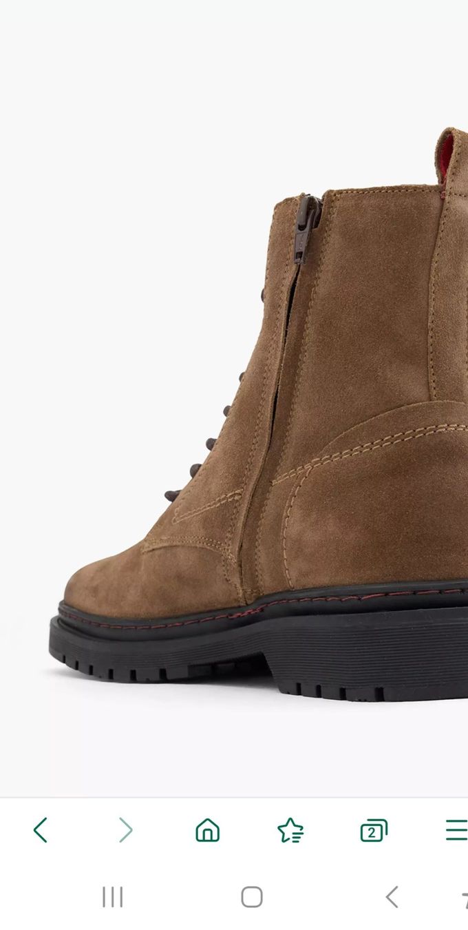 Scarpe da uomo: Bench. Schnürboot Grösse 43 neu,echtes Wildleder,braun-grau – Nuovo e nell'imballaggio originale da Untersiggenthal venduto da Mando2008 6