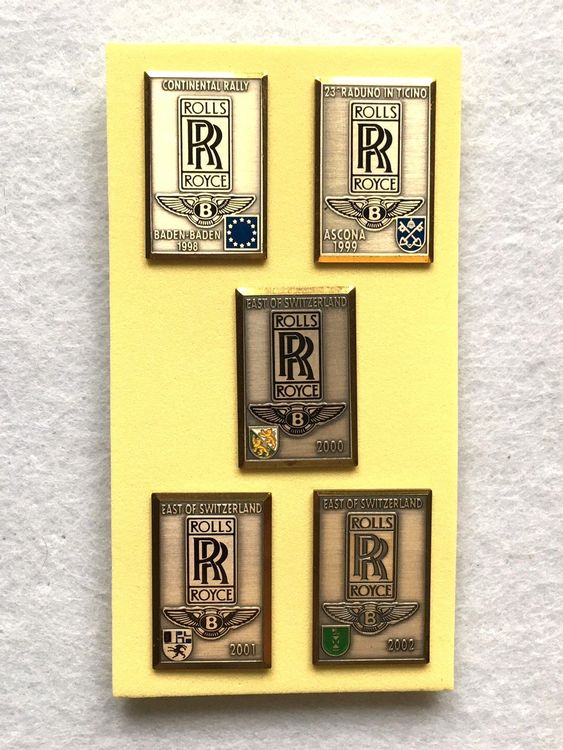 5 ver, Pins ROLLS ROYCE 1998 - 2002 (Gebraucht) in Oberaach für CHF 40 ...