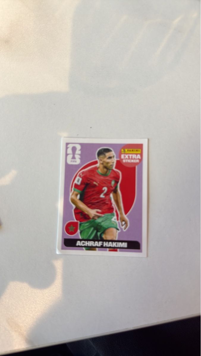 Panini Sammelbilder & Trading cards: Carte Panini Achraf Hakimi Extra Sticker – Neu (gemäss Beschreibung) aus Chenens von anasantos90