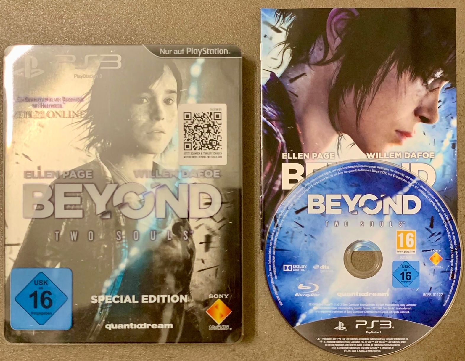 Sony Spiele: PS3 Beyond:Two Souls Steelbook Dafoe Special Edition – Gebraucht aus Birsfelden von Dealgoenner24 2