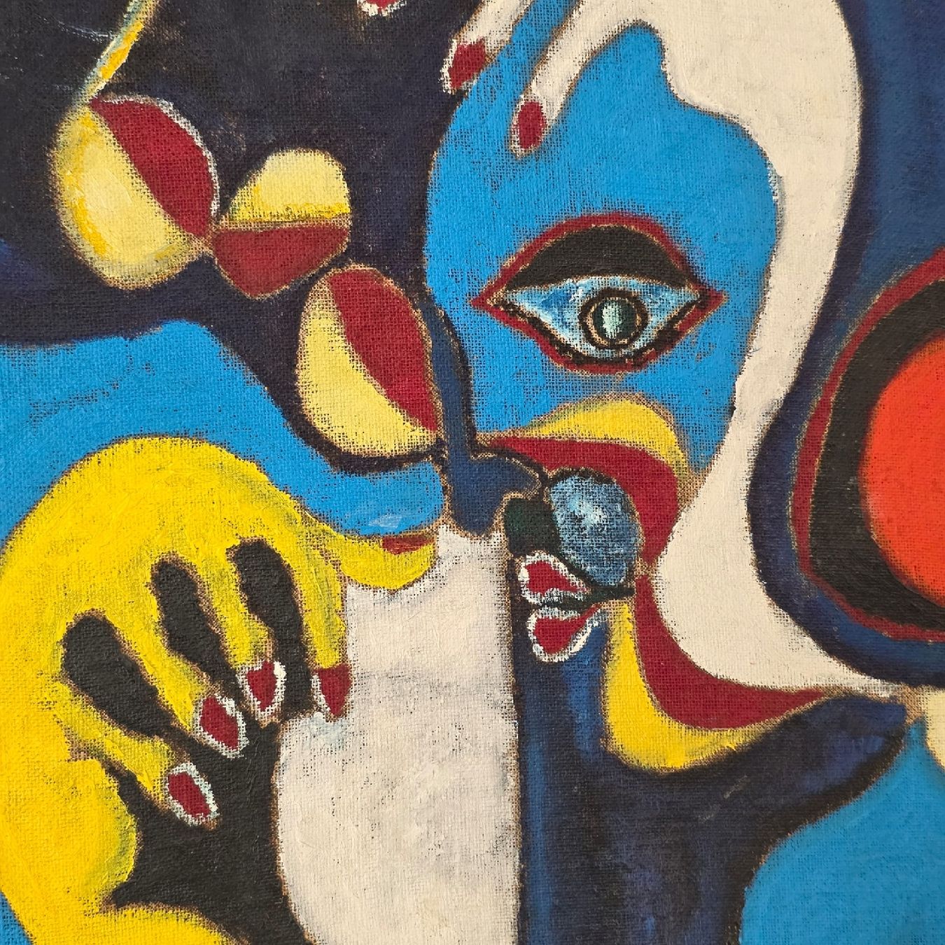 Dipinti: Gemälde Bottani 1988 Abstrakt Surrealismus  – Usato da Rheinsulz venduto da Dred 1