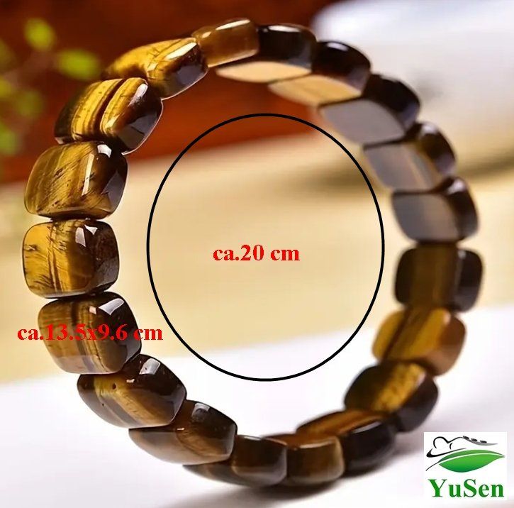 Bracciali & Braccialetti: Tigerauge Armband – Nuovo (secondo la descrizione) da Halden venduto da YUSEN012
