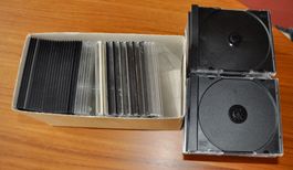 Diverse gebrauchte CD Hüllen, Jewel- und Slim-Cases