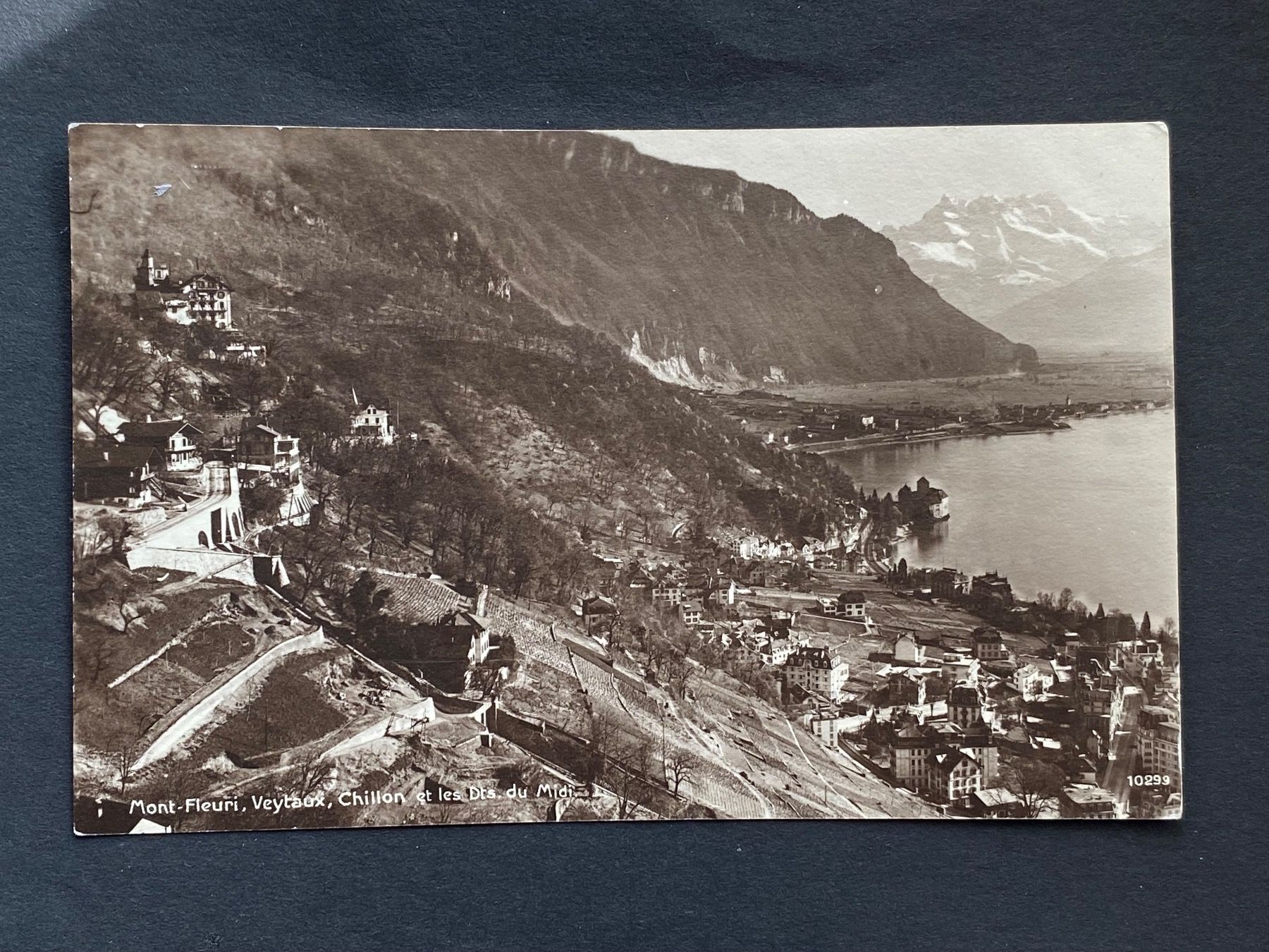 Tutti i francobolli: Mont-Fleury, Veytaux, Chillon 1919 – Usato da Aarau venduto da hilde47