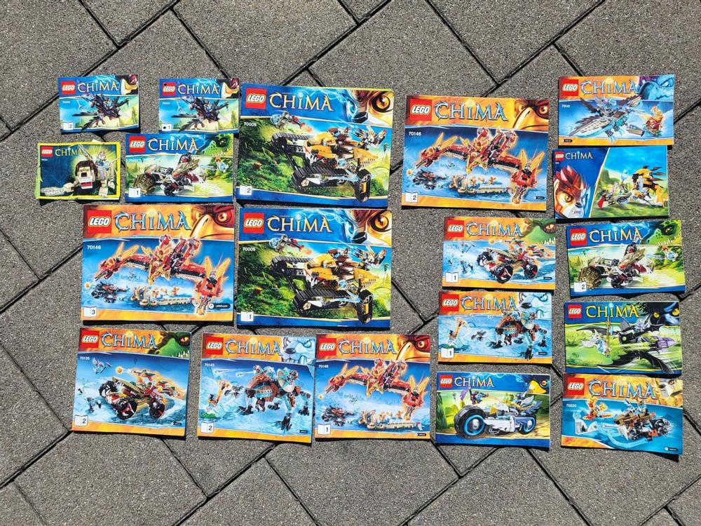 Anleitungen Lego Chima Konvolut 1100 Kg Kaufen Auf Ricardo