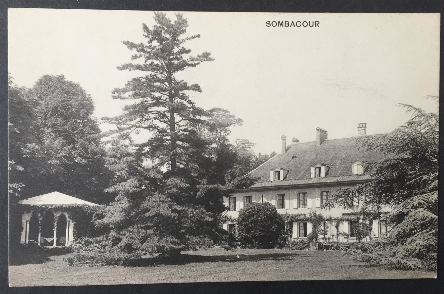 Cartoline postali: SOMBACOUR – Usato da Jona venduto da philajona