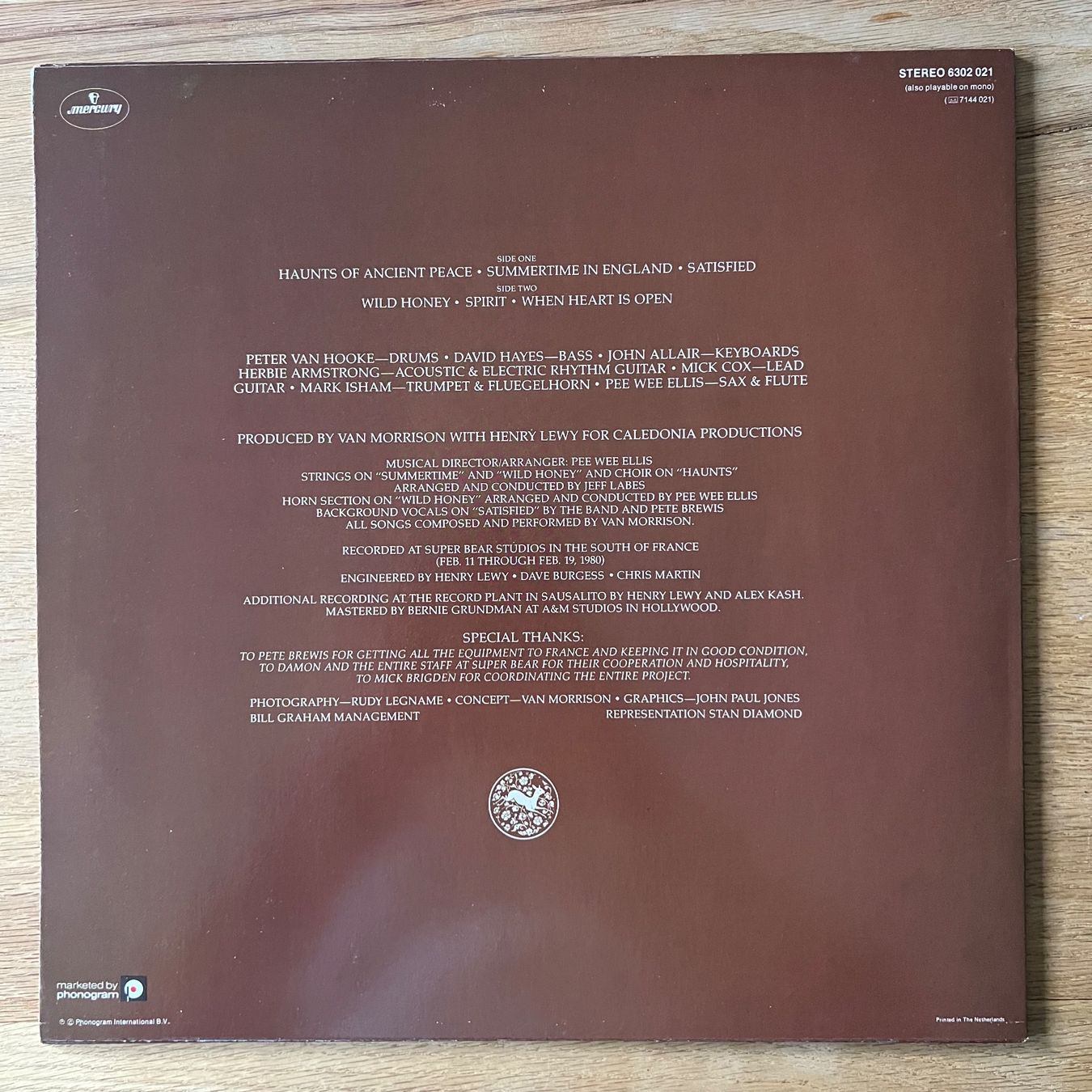 Dischi in vinile: Van Morrison - Common One / 1. NL-Press. 1980 - Very nice – Usato da Gais venduto da soundcave57 1