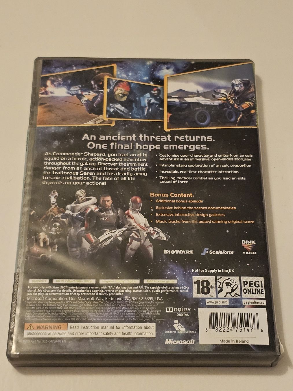 Giochi: Jeu Xbox 360 Mass Effect Classcis PAL – Usato da Bulle venduto da Bflowx 1