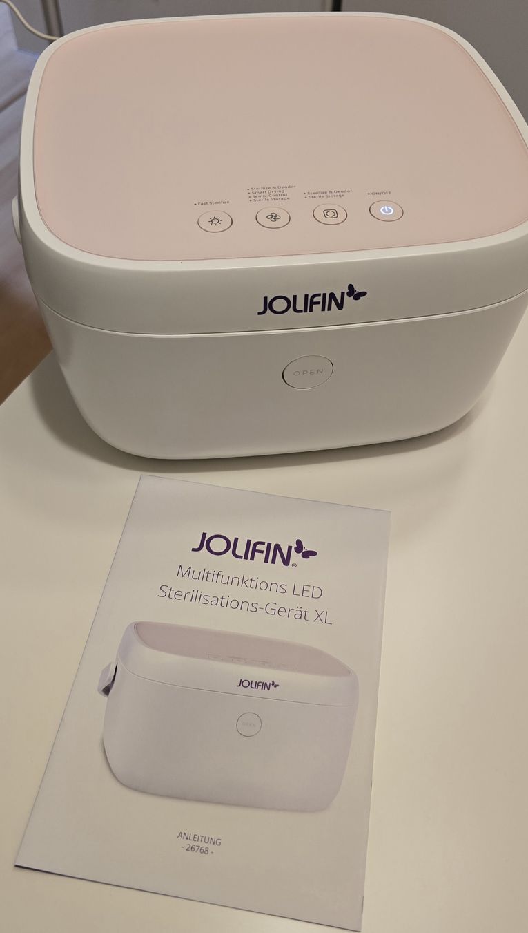 Pasti del neonato: JOLIFIN Multifunktions LED Sterilisations-Gerät XL – Usato da Hüttikon venduto da Sybille91