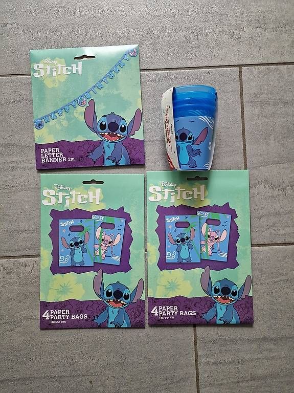 Alle Dekorationen: Partyartikel Stitch – Gebraucht aus Würenlingen von Nicole3671