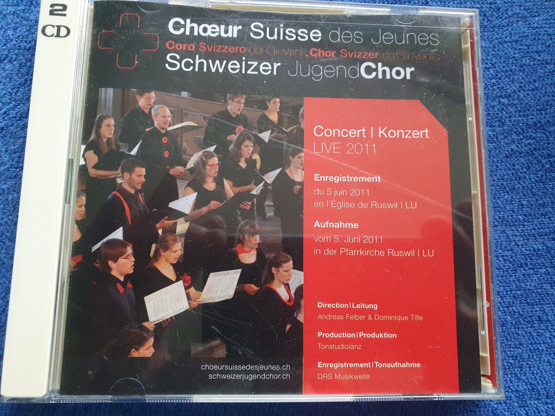CDs: Schweizer Jugendchor Concert live 2011/SRF CD – Gebraucht aus Bremgarten AG von musiccollector
