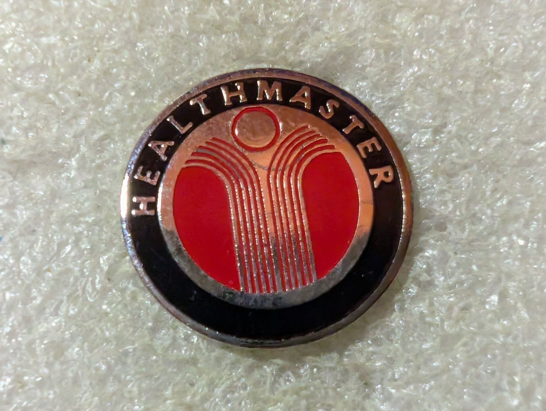 Placchette & Badge: Ansteckpin 97: Healthmaster – Usato da Oppligen venduto da Pin-Fall-Shop