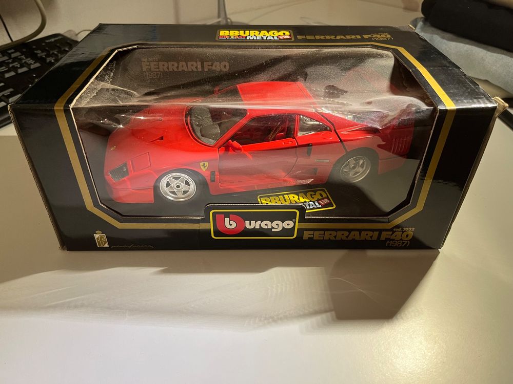 Burago Ferrari F40 Imsa 1:18 à Monter Neuf
