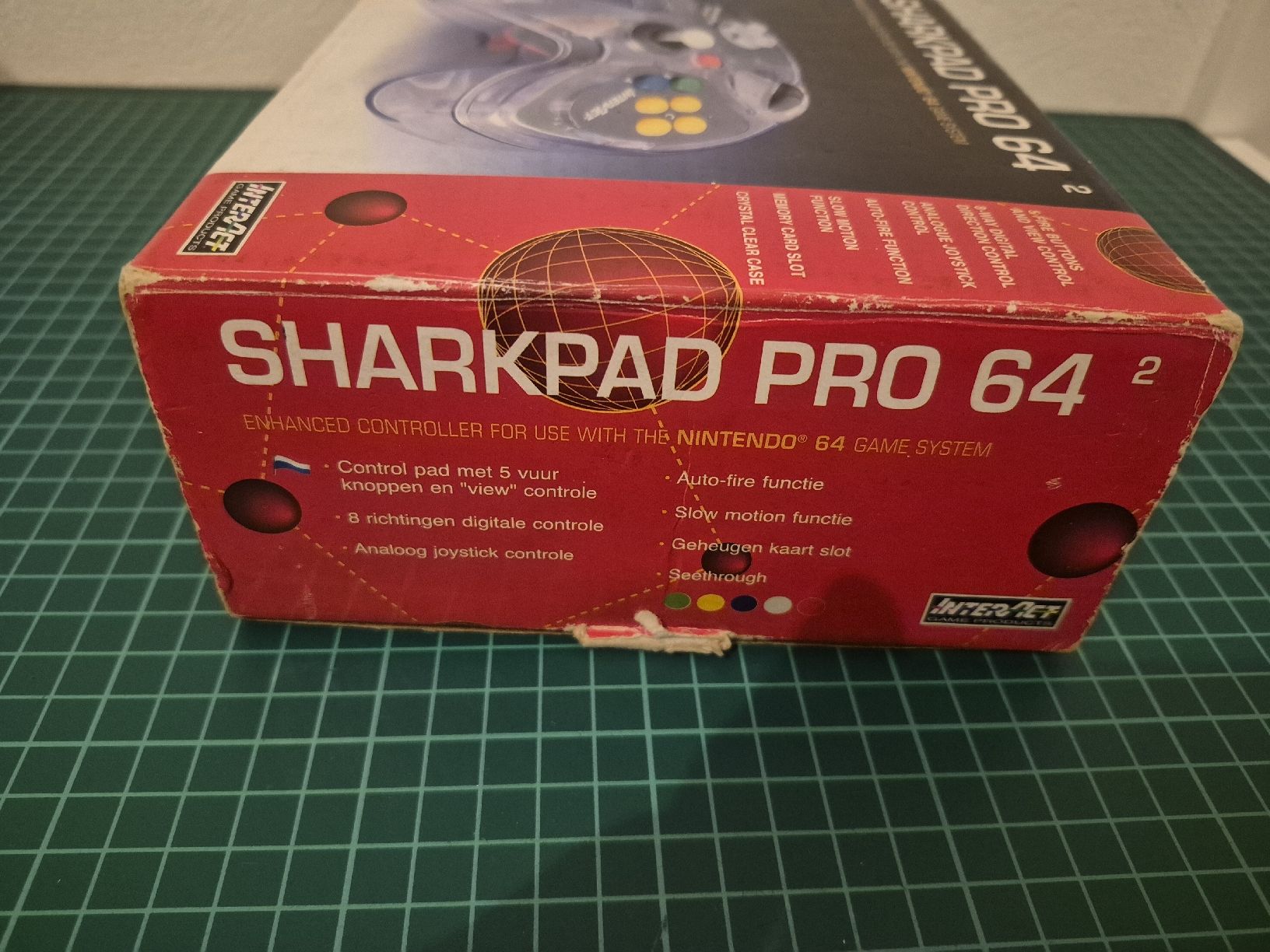 Sharp Controller: Retro N64 Controller - Interact Sharkpad Pro 64 - Clear – Usato da Meyrin venduto da Retro-GZ 8