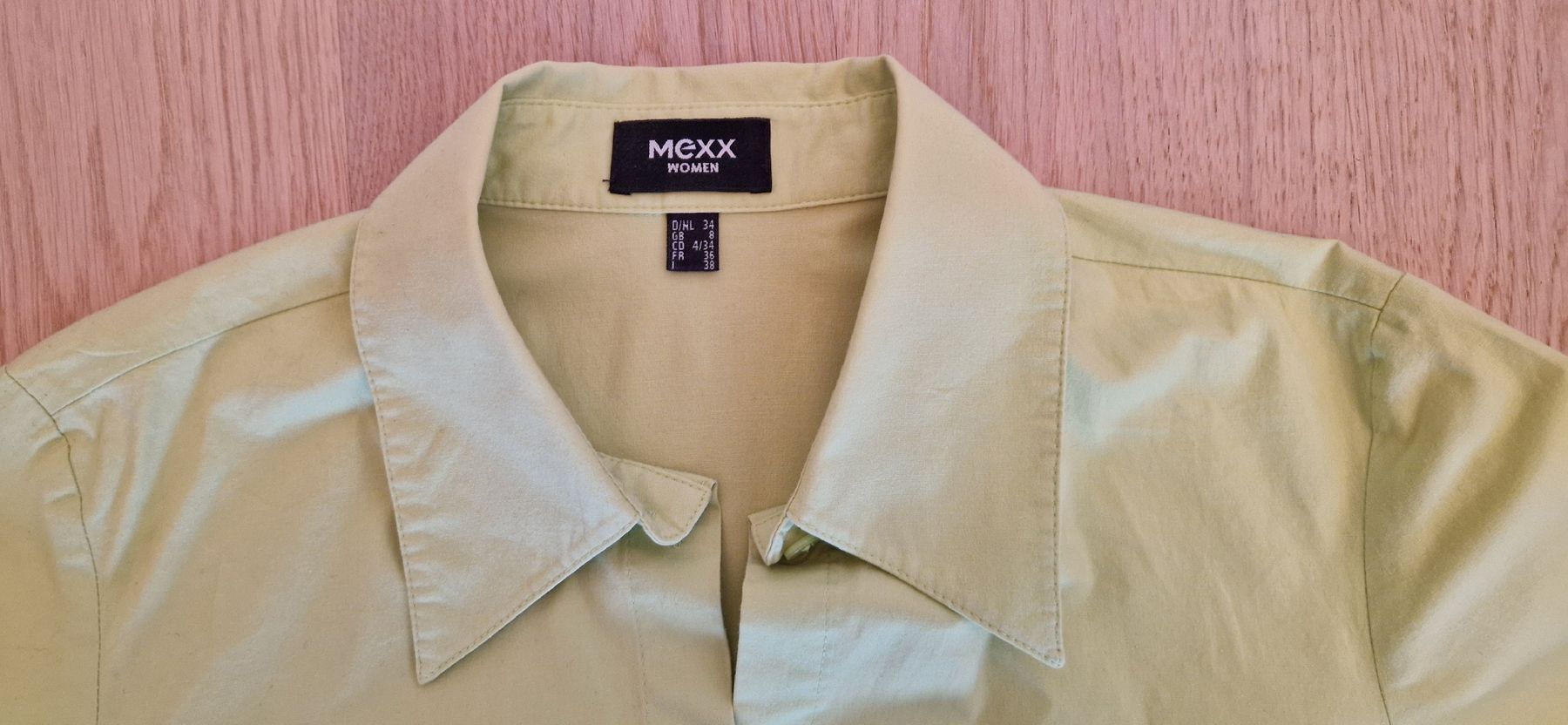 Mexx Camicette: MEXX Damen Bluse, Gr. 34, hellgrün – Usato da Gasel venduto da sale65 1
