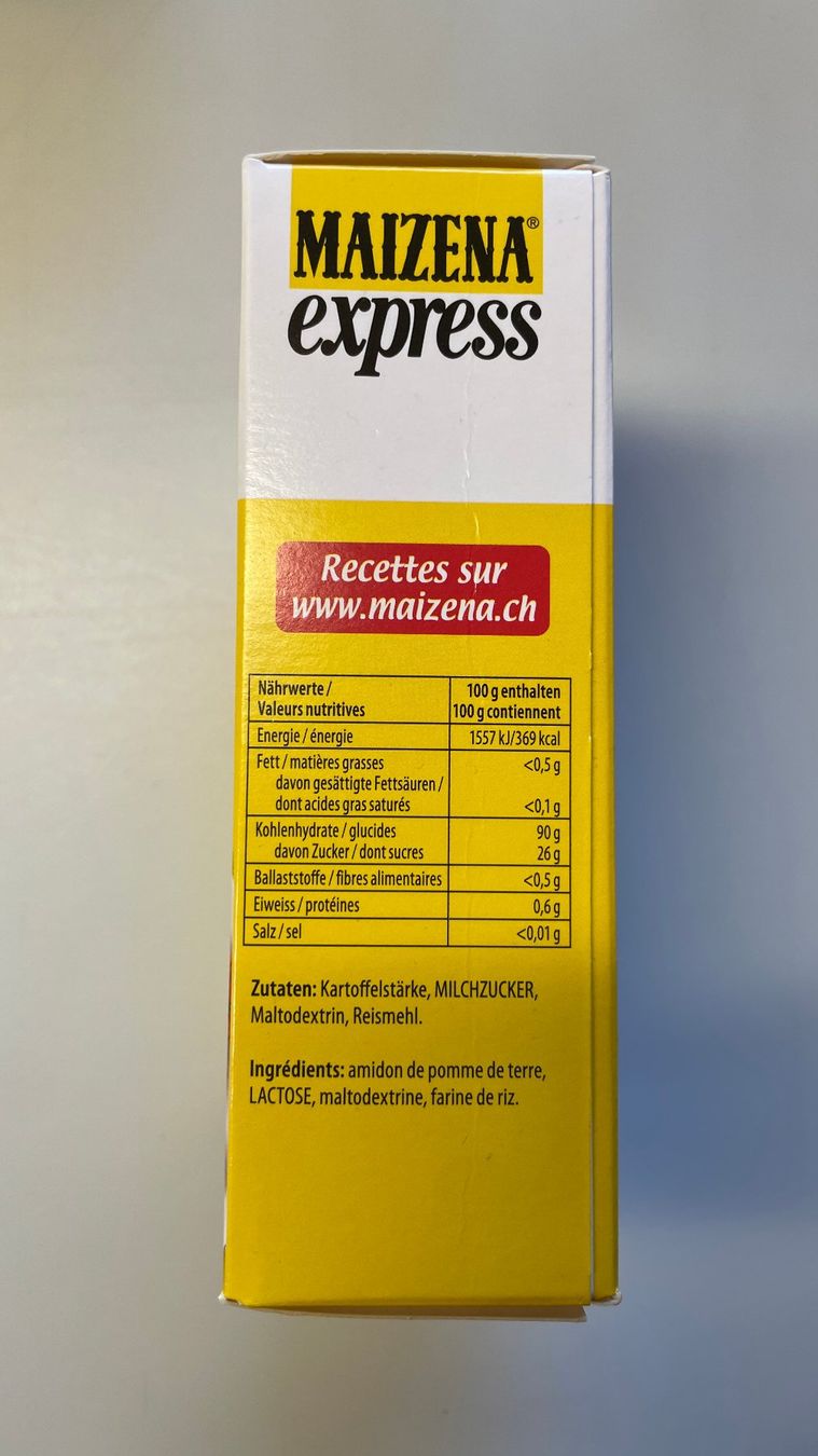 Lebensmittel & Spezialitäten: Maizena Express Saucenbinder hell – Neu und originalverpackt aus Glattfelden von cybermaxx 1