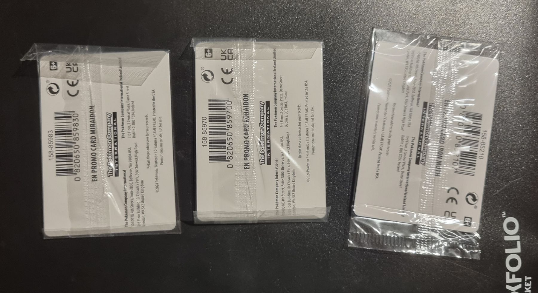 Pokémon Sammelbilder & Trading cards: 3x Pokemon Promokarten – Neu und originalverpackt aus Bichelsee von Kompiuter 4