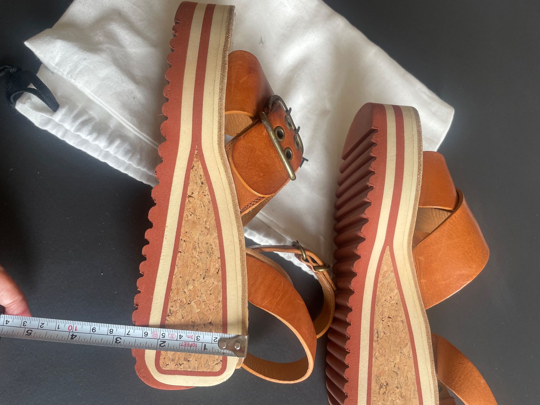 Isabel Marant Damenschuhe: Isabel Marant Étoile leather sandals 38 – Gebraucht aus Vevey von sae_x6fg 2