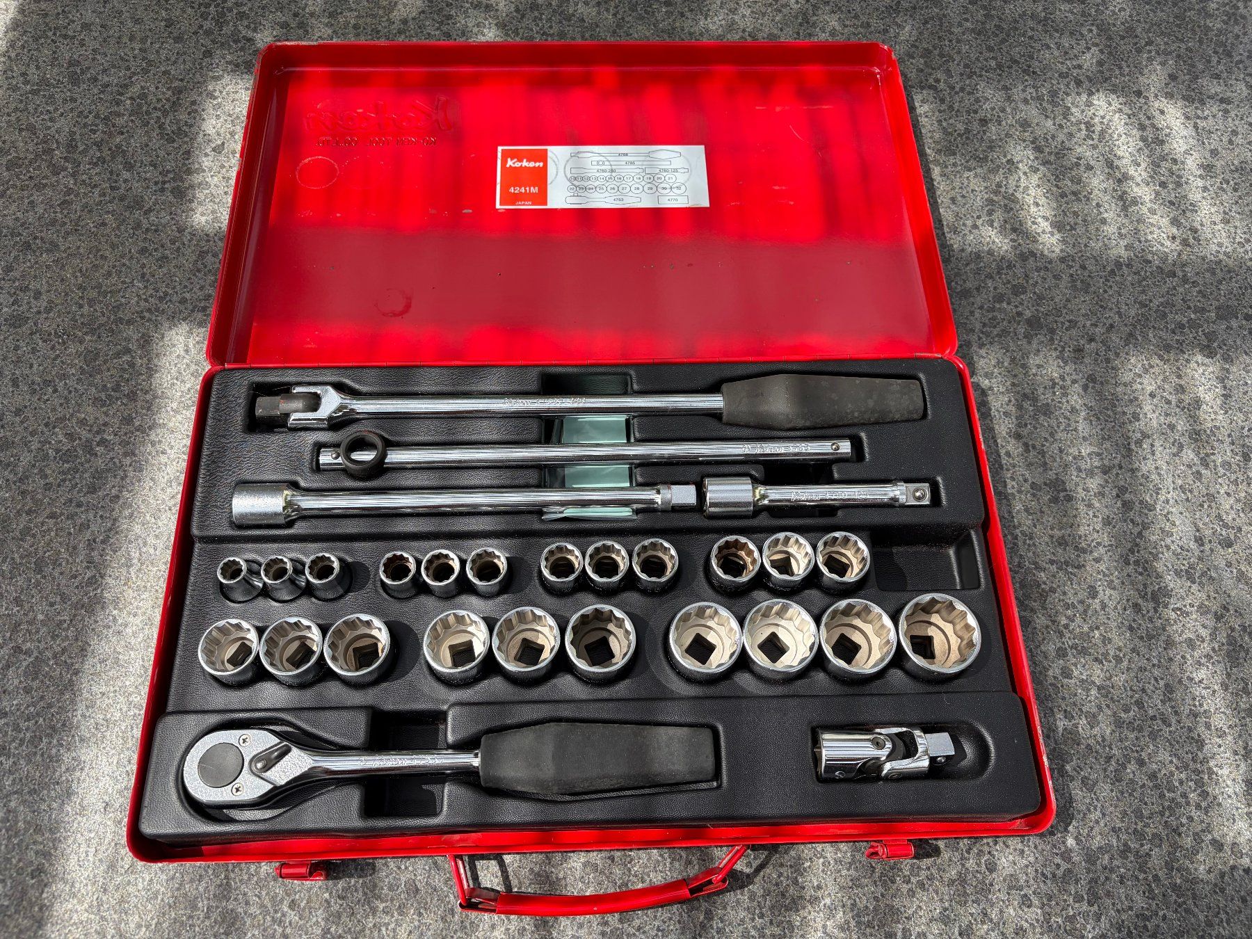 Tutti gli attrezzi: Steckschlüssel-Set von Koken – Usato da Dietikon venduto da Katrin29