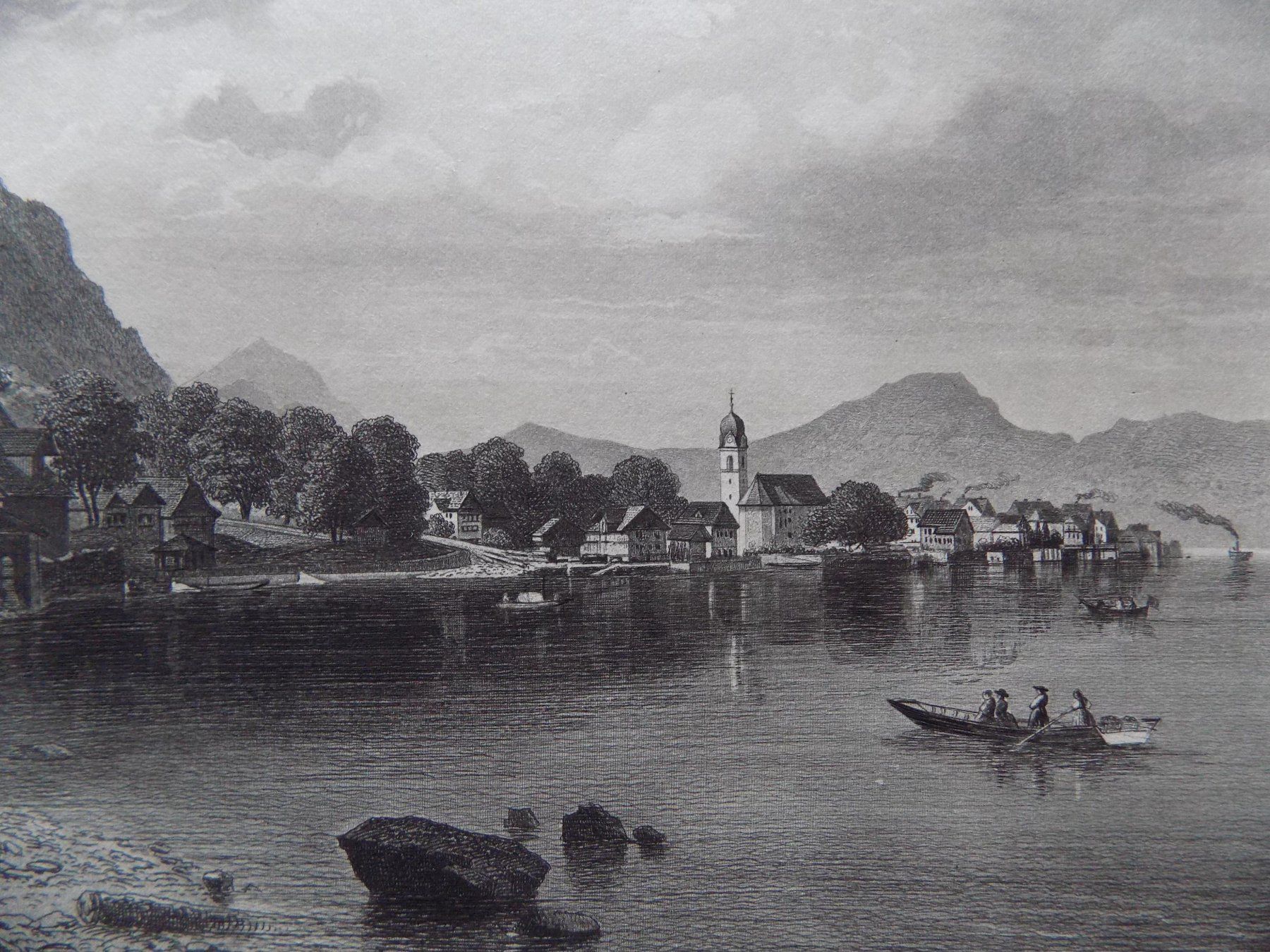 Incisioni: Beckenried Vierwaldstättersee – Usato da Risch venduto da Rischli15 1