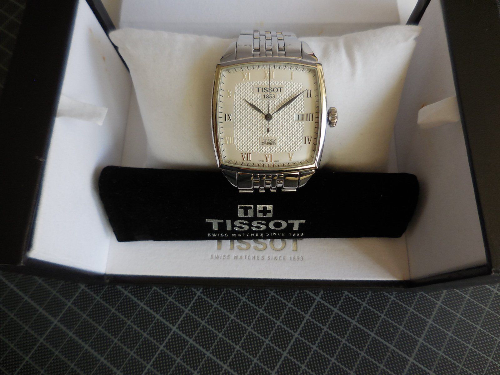 Tissot Orologi: TISSOT Le Locle Square automatic – Nuovo e nell'imballaggio originale da Waldstatt venduto da 37bernhard79