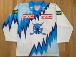 ORIGINAL GCK LIONS #28 WARREN BRUETSCH TRIKOT 1994/95 ADIDAS