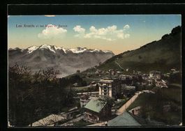 Les Avants, Panorama et les Alpes de Sav