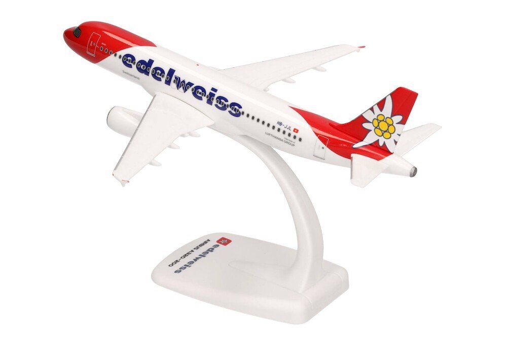 Edelweiss Kit di modellismo & Modellini statici: Airbus A320 Edelweiss 1/200 – Nuovo e nell'imballaggio originale da Hochfelden venduto da aviatikboerse_top 1