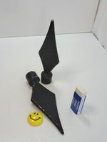 2 schöne Zier Spitzen, 16cm, Alu (LOT1278#NSH6)
