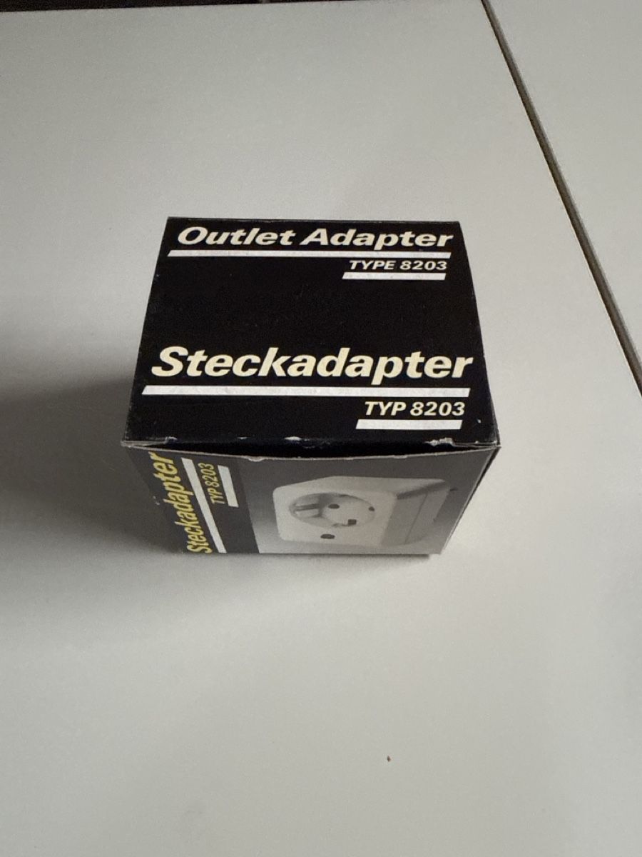 Lecteurs & Adaptateurs: Steckadapter Typ 8203 von Trachsler AG neu – Neuf avec emballage d'origine à Schaffhausen par Pfurrisprutz 3