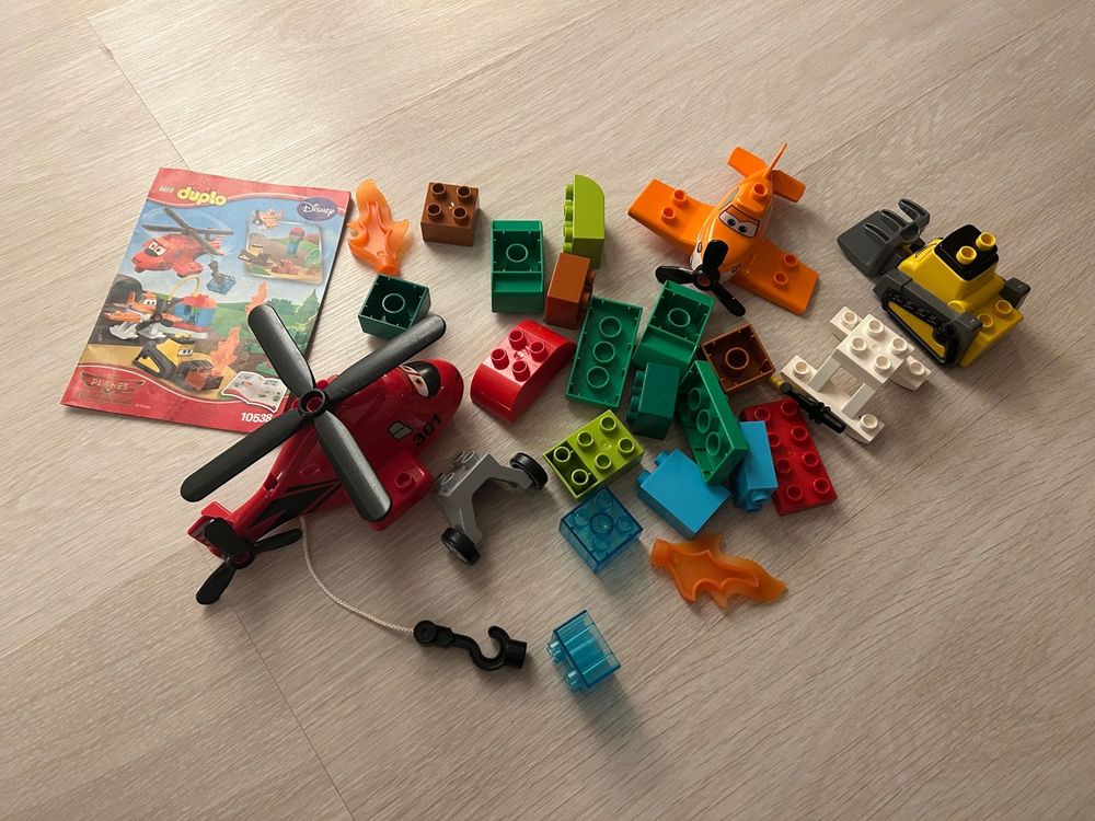 2 komplette Duplo-Sets 10538 & 6132 / Firefighters 5