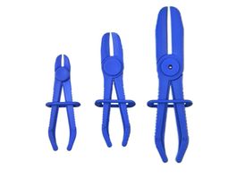 3tlg Schlauchklemmen-Zangen Blau