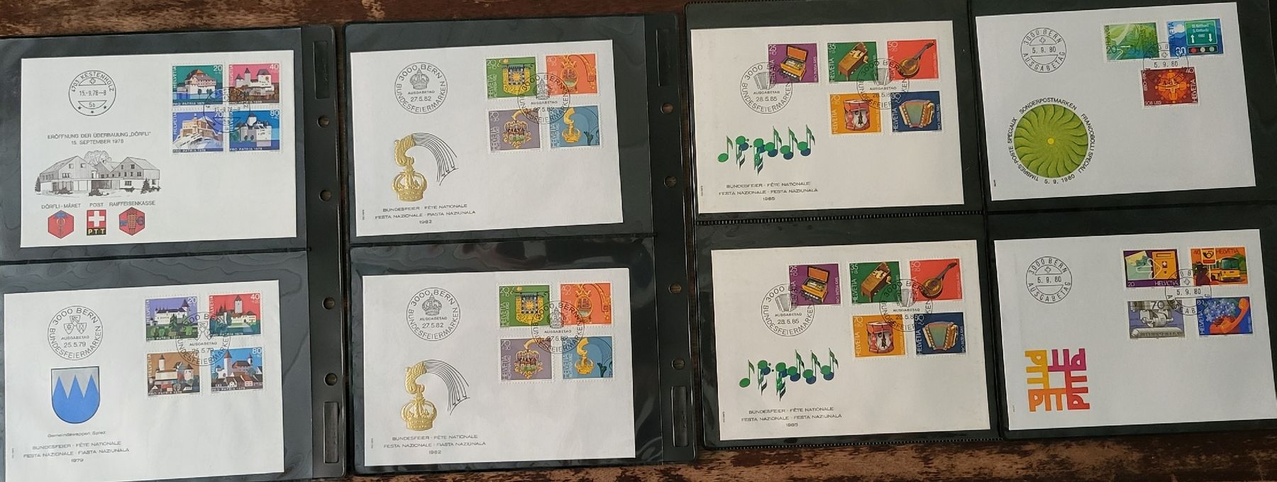 Tutti i francobolli: Erstagsbriefe inkl Ordner – Usato da Thun venduto da harry999 3
