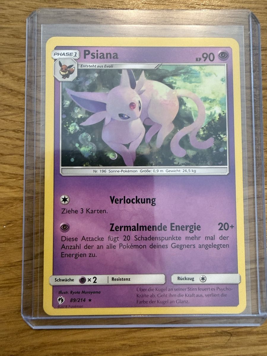 Pokémon Sammelbilder & Trading cards: Psiana 89/214 – Gebraucht aus Amriswil von sim_nlb6